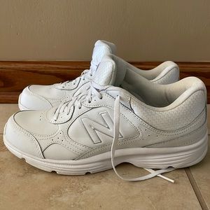 New Balance, Brand New - never worn white sneakers! Size 8.5